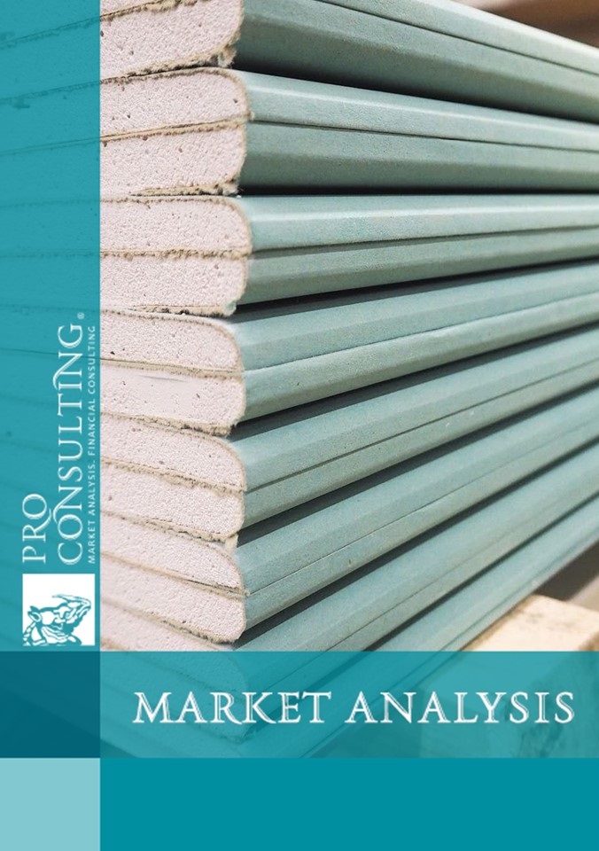 Market research report on EU plasterboard. 2024